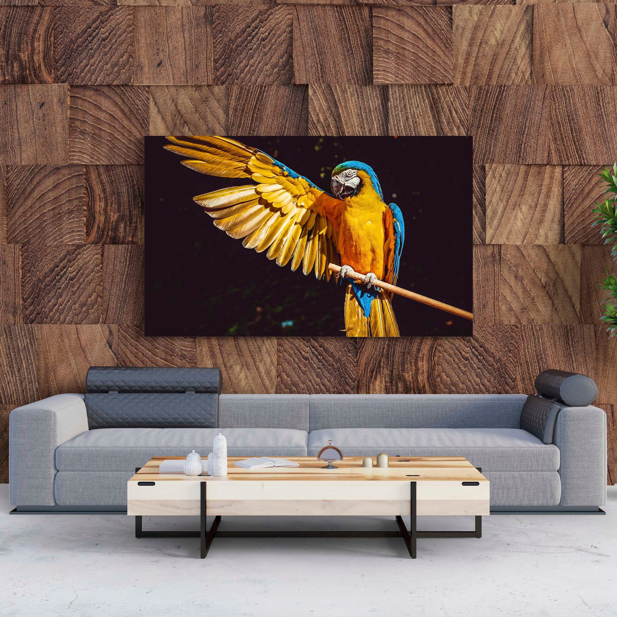 Tablou Canvas Exotic Parrot