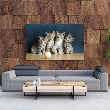 Tablou Canvas Four Cute Cats