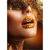 Tablou Canvas Luxury Golden Makeup