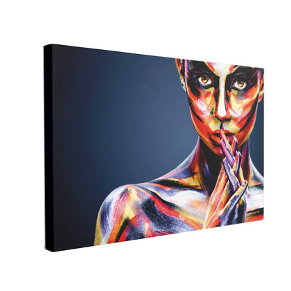 Tablou Canvas Colorful Girl - canvasgift.ro