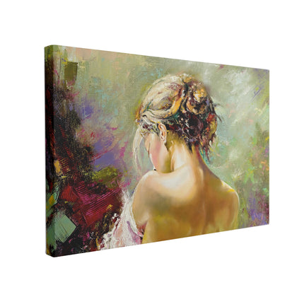 Tablou Canvas Portrait of the Exposed Girl - canvasgift.ro