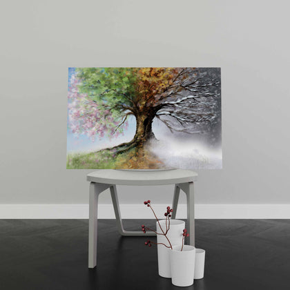 Tablou Canvas Four Season Tree
