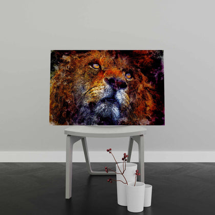 Tablou Canvas Lion Sauvage