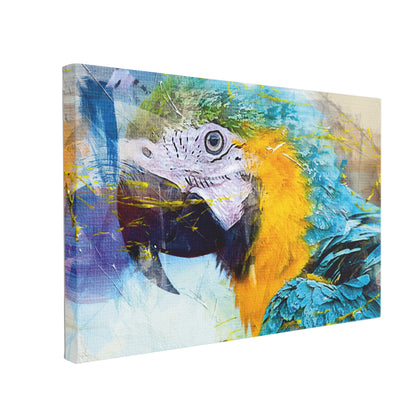 Tablou Canvas Blue Parrot - canvasgift.ro