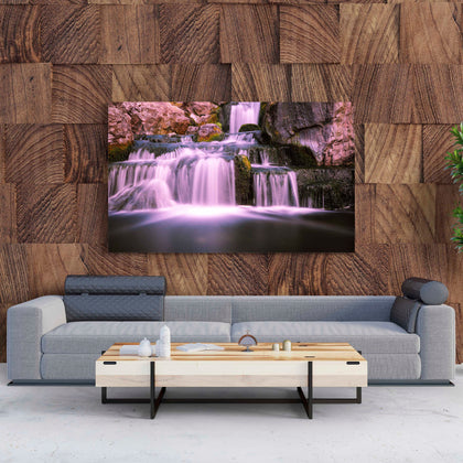 Tablou Canvas Pink Waterfall